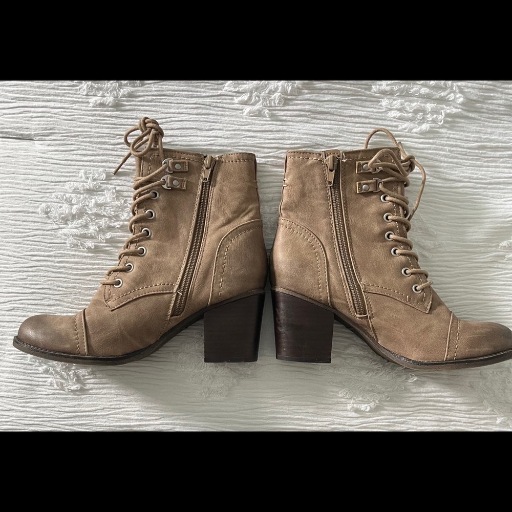 Madden Girl Tan Boots